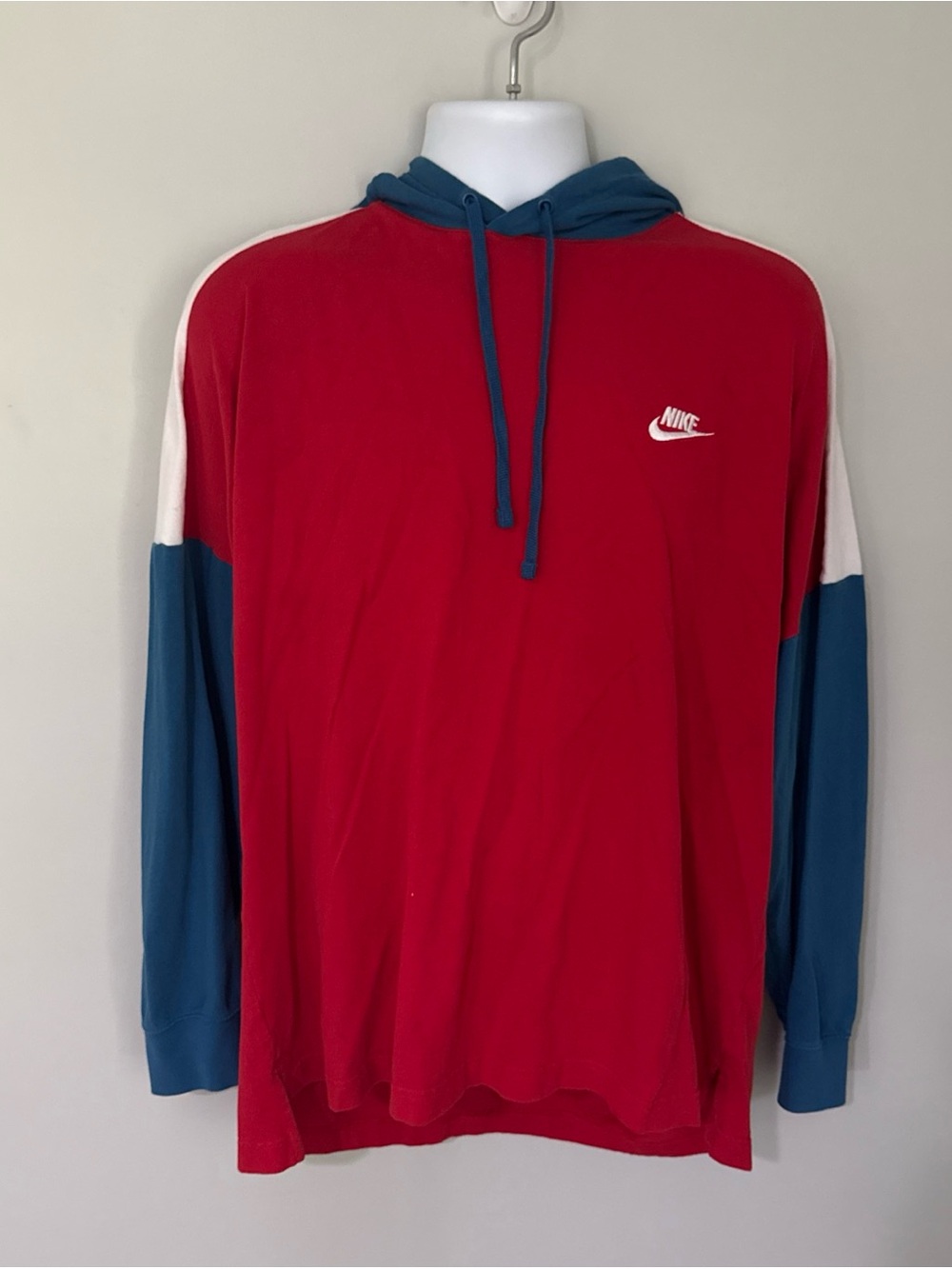 Nike Colorblock America RWB Pullover Hoodie - 2XL